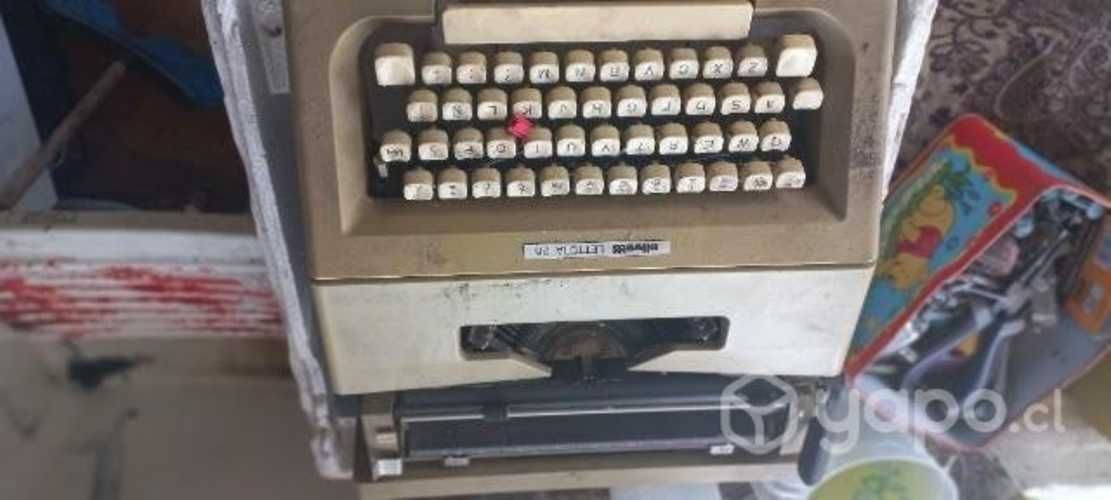 Maquina antigua funcionando