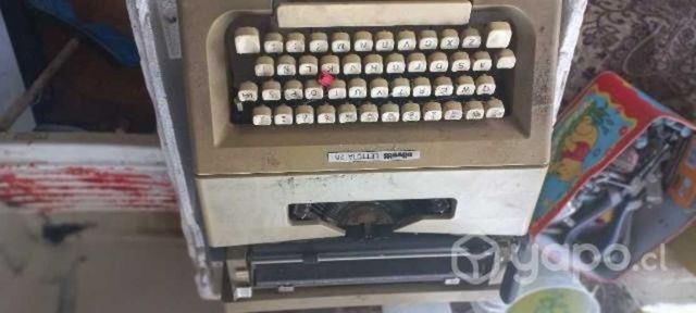 Maquina antigua funcionando