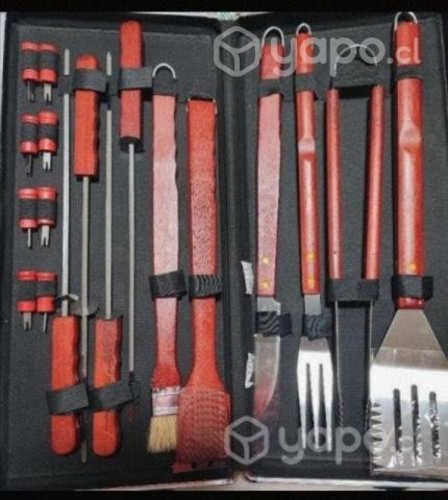 Set parrillero para el 18