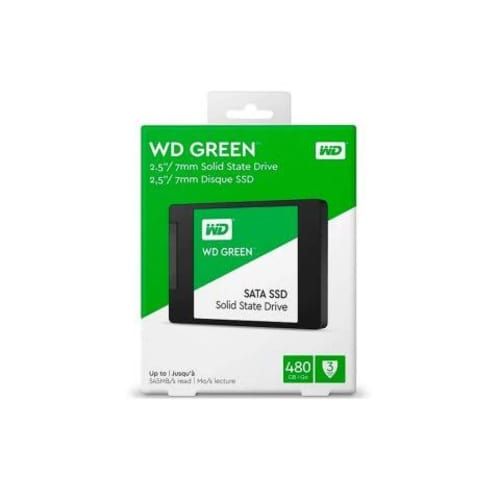 Disco Solido SSD Interno WD Green 480GB SATA 6Gb/s