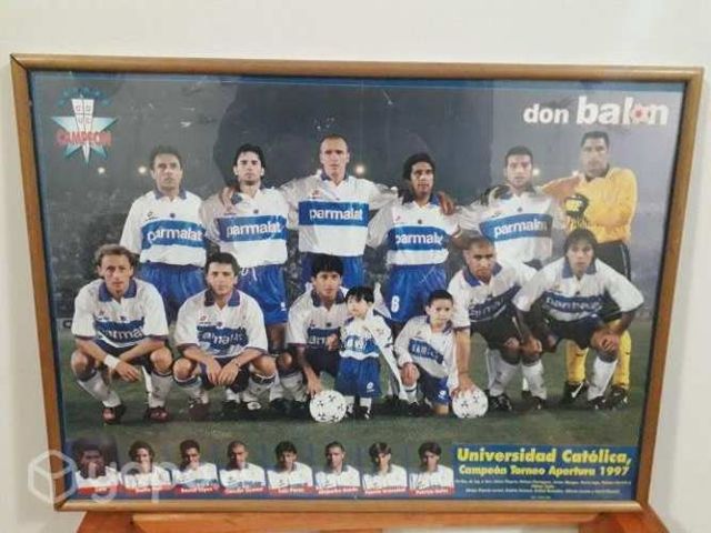 Cuadro U católica 1997 permuto por U de Chile