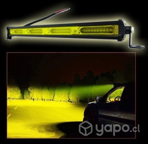 Neblinero Barra de 36 LED Color Ambar 34cm 12/24V