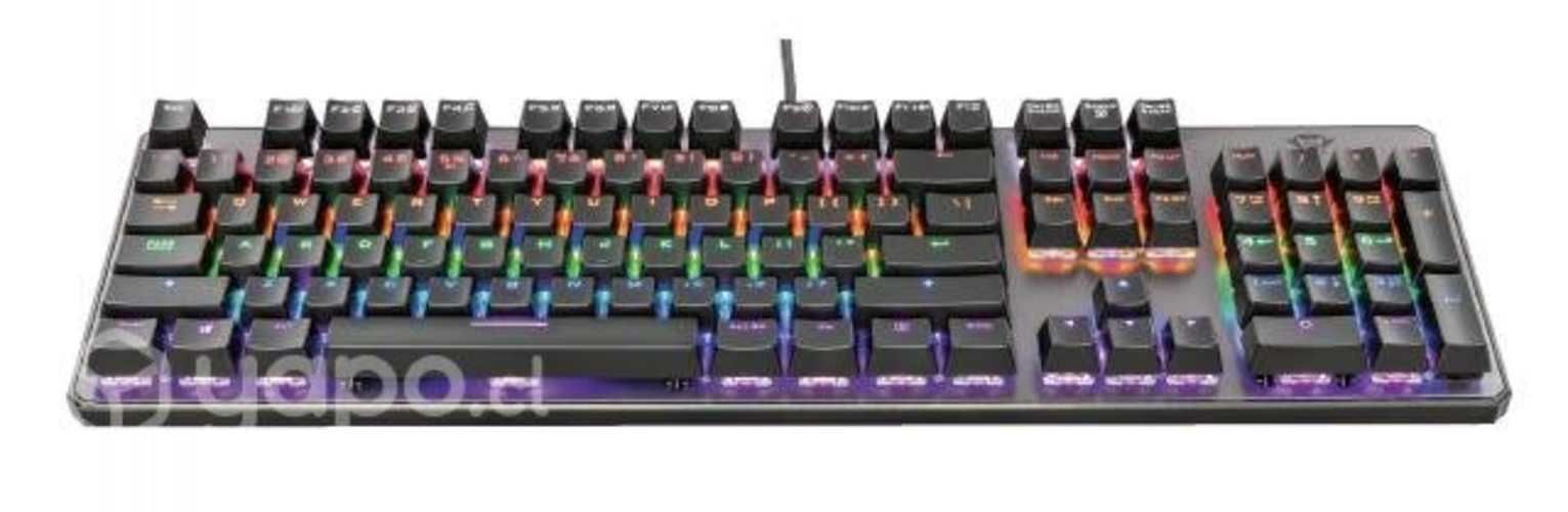 Teclado gamer mecanico trust gxt 865 asta