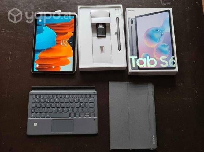 Samsung Galaxy Tab S6 + Book Cover+ Keyboard Cover