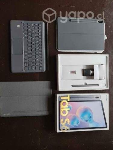 Samsung Galaxy Tab S6 + Book Cover+ Keyboard Cover