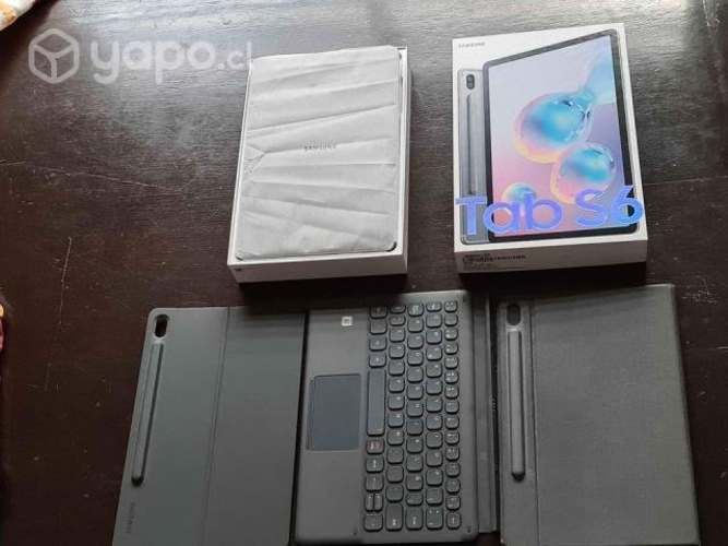 Samsung Galaxy Tab S6 + Book Cover+ Keyboard Cover