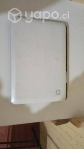 Netbook hp tapa blanca