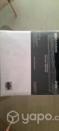 Juego de Sabana King Marca Canno NUEVO
