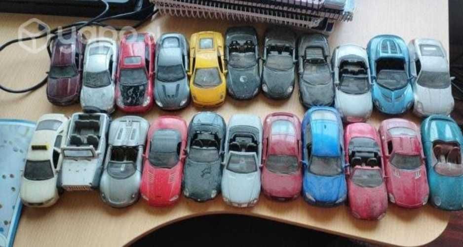 Autos a escala de coleccion