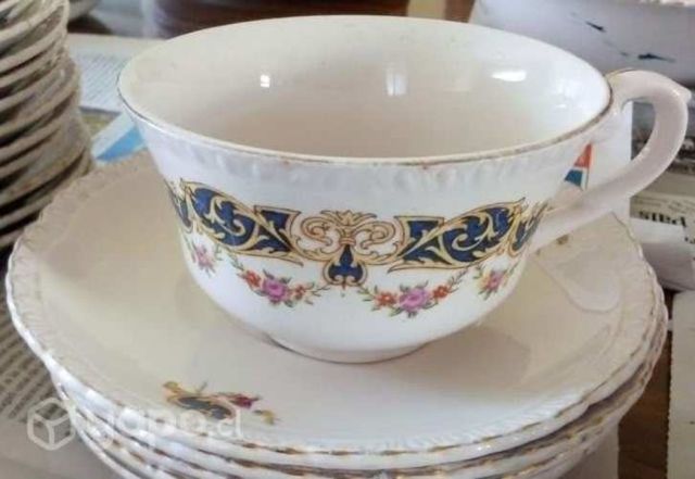 Taza antigua. Inglesa, de coleccion. Incluye plati