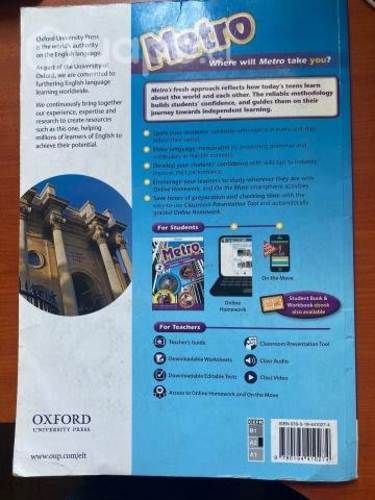 Libro ingles metro 2