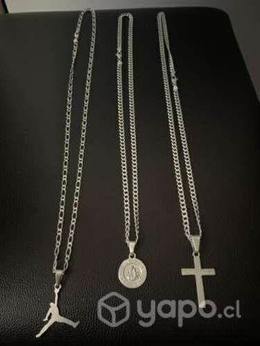 Cadenas de plata 925  + colgante de regalo