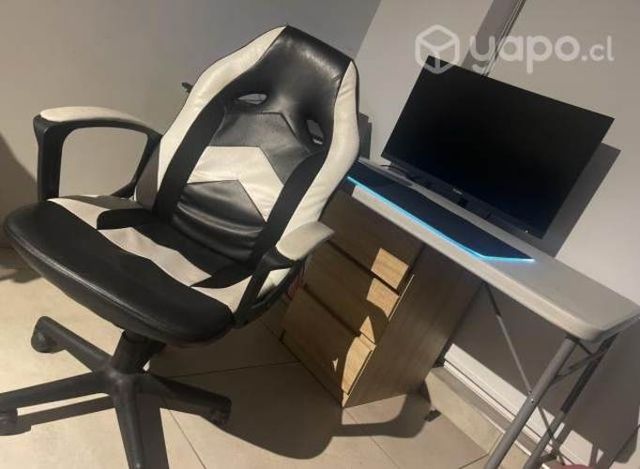 COMBO Monitor Curvo ViewSonic 32 + Pad Led + Mesa