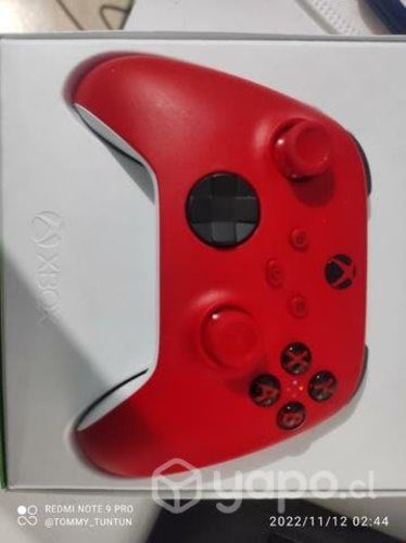 Mando control Xbox pulse red