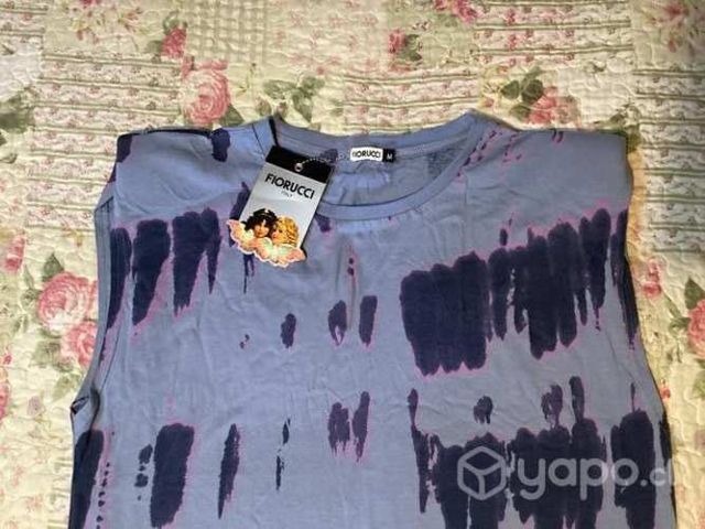 Polera estilo ochentero Fiorucci talla M