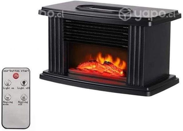 Calefactor Portátil Digital Estilo Chimenea 1000w