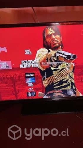 Ps3 super slim + 7 juegos + 2 mandos