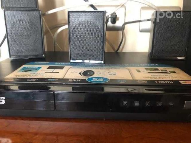 Home Theater Cine Samsung Blu-Ray 3D/DVD