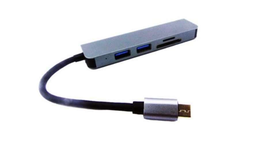 Hub Tipo C 5 En 1 Con E Usb 4k.