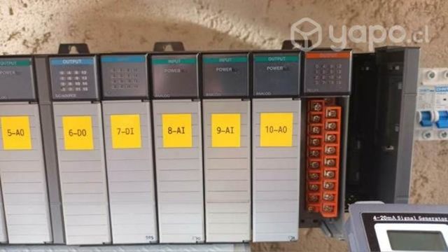 Plc Allen Bradley Slc 500 5/03 Con Rack Y Módulos