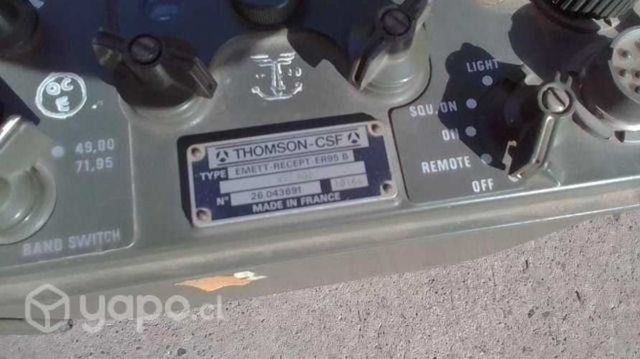 Radio Militar de los años 70 / Thomson CSF / ER95