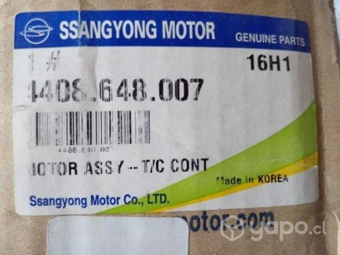 Motor de Control de Transferencia 4WD Ssangyong