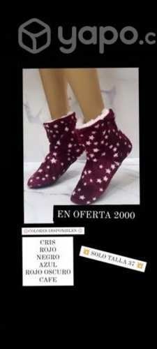 Pantuflas solo talla 37