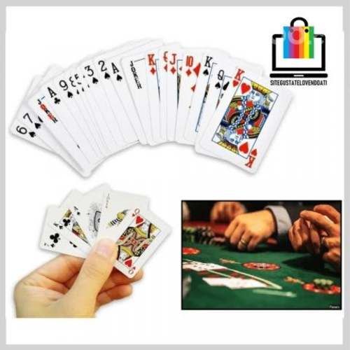 Set 2 Mazos Naipe Inglés y 6 Dados