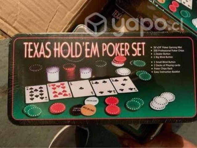 Juego Poker Set NUEVO
