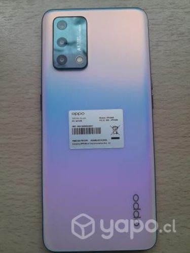 Celular oppo con cargador