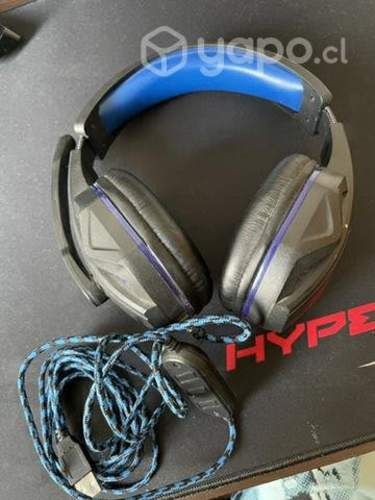 Audífonos con cable USB y con micrófono