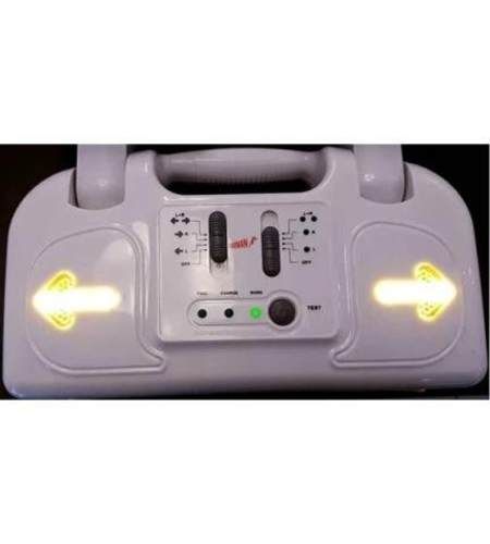 Lampara De Emergencia Led 2 Focos Recargable Salid