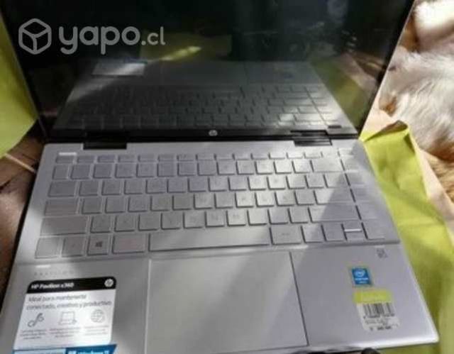 Notebook HP touch de exibicion