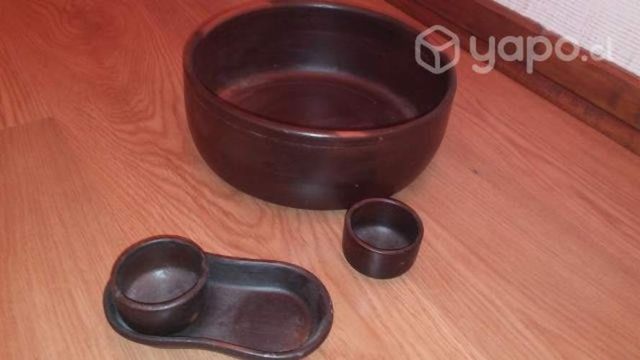 Fuente Greda + Pocillos