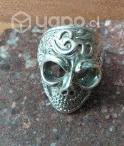 Exclusivo Anillo Plata Skull diseño marca BWL
