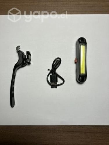 Luz de bicicleta recargable (envió incluido RM)