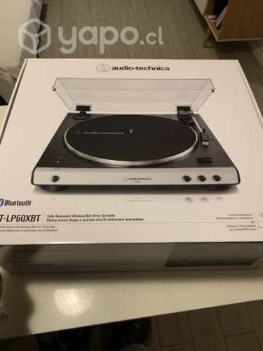 Tocadiscos/Tornamesa Bluetooth AT- LP60XBT