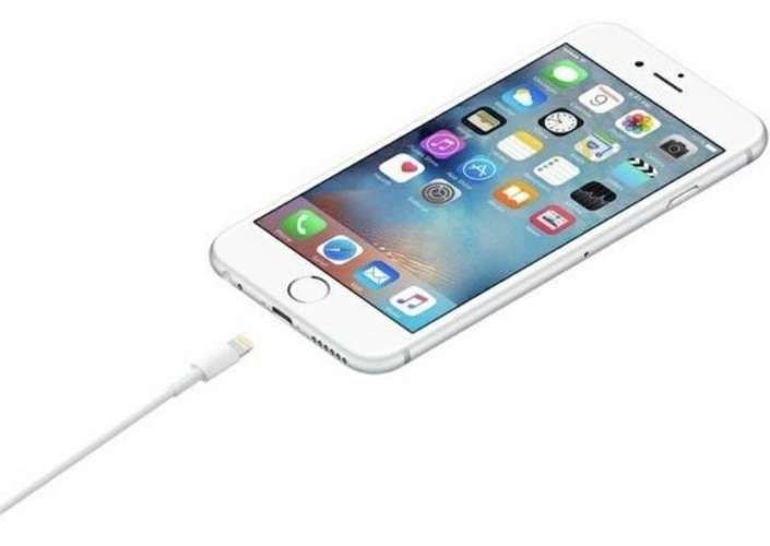 Cable De Carga Apple Blanco Lightning Usb - 1M