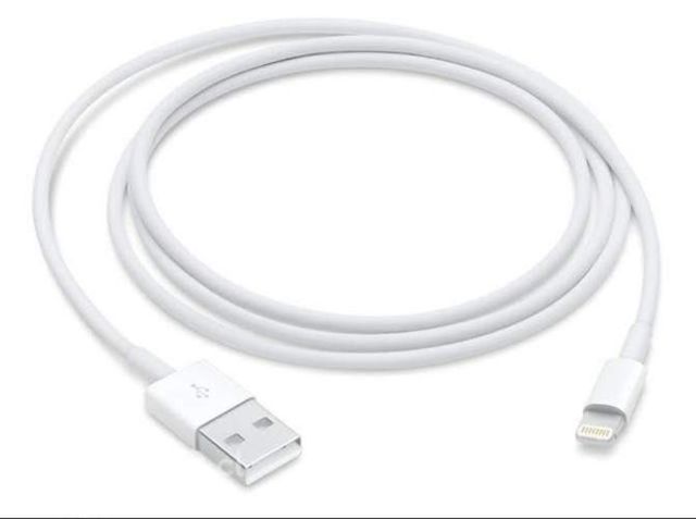 Cable De Carga Apple Blanco Lightning Usb - 1M