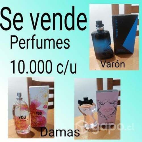 Perfumes dama y varón
