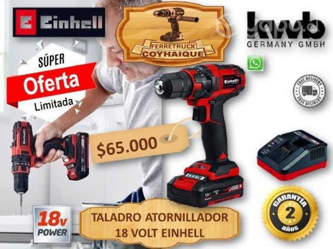 Taladro einhell dos años garantía oferta