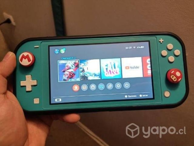 Switch lite nueva con boleta y 2 juegos