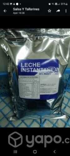 Leches instantanea