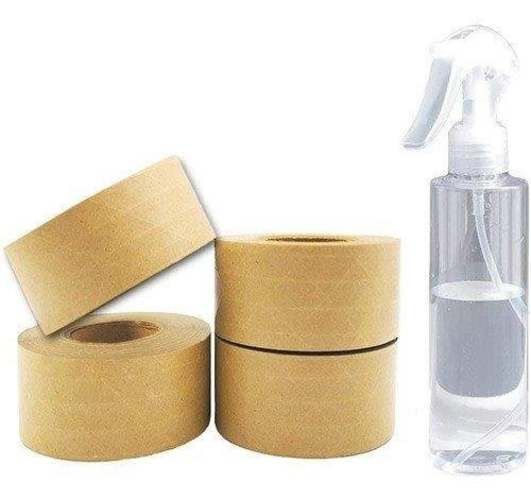 Cinta Papel Kraft Engomado Reforzado Fibra