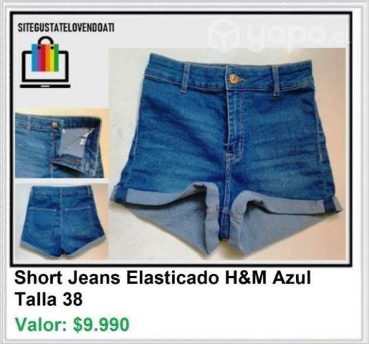 Short Jeans HYM Azul