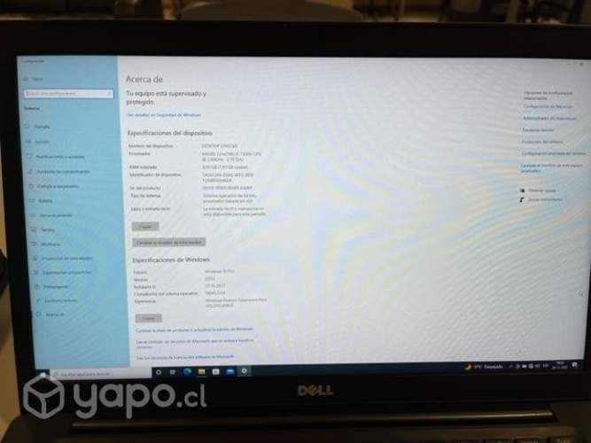 Notebook Dell Latitude 7480