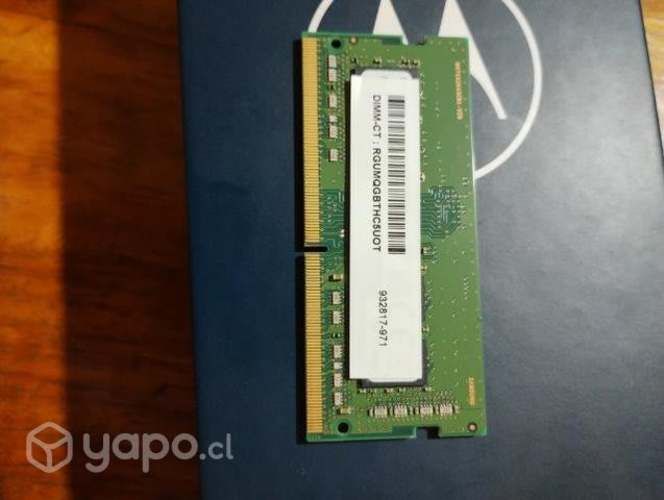 Memoria Ram notebook