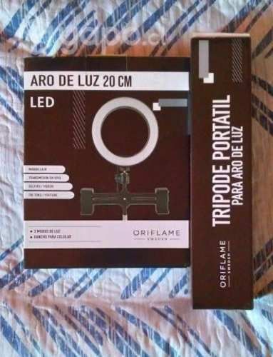 Aro de luz más trípode