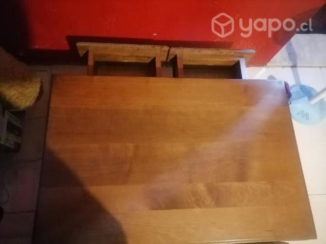 Mesitas de centro Roble