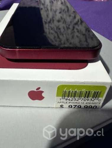 Iphone 13 (product) red de 256 gb